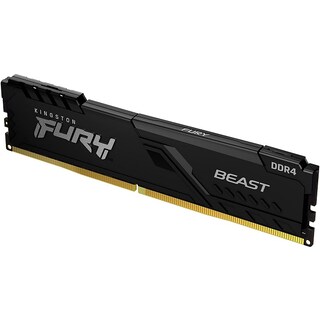 Foto 1 | Memoria Ram Ddr4 Kingston Fury Beast 2666mhz 16gb Pc4-21300 Kf426c16bb/16 Negra