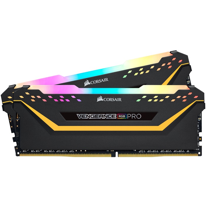 Foto 2 pulgar | Memorias RAM DDR4 Corsair Vengeance RGB Pro TUF 3200MHz 16GB PC4-25600 Kit 2x8 Negras