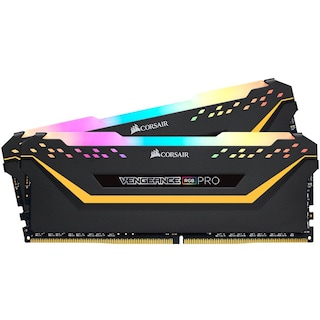 Foto 1 | Memorias RAM DDR4 Corsair Vengeance RGB Pro TUF 3200MHz 16GB PC4-25600 Kit 2x8 Negras