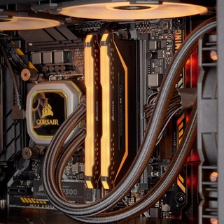 Foto 7 | Memorias RAM DDR4 Corsair Vengeance RGB Pro TUF 3200MHz 16GB PC4-25600 Kit 2x8 Negras