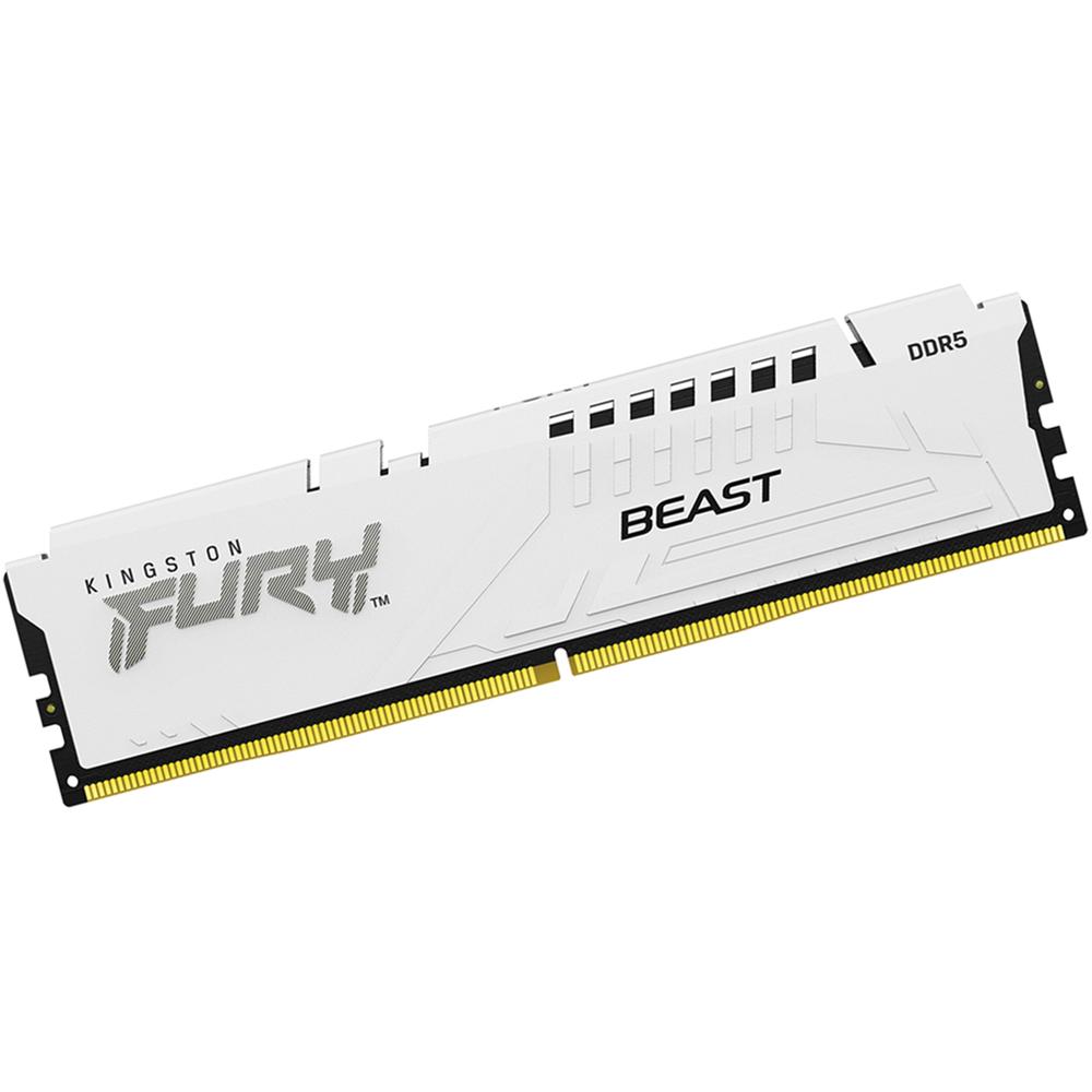 Foto 3 pulgar | Memoria RAM DDR5 64 GB 5600mt/s Kingston Fury Beast 2x32 GB Blanco