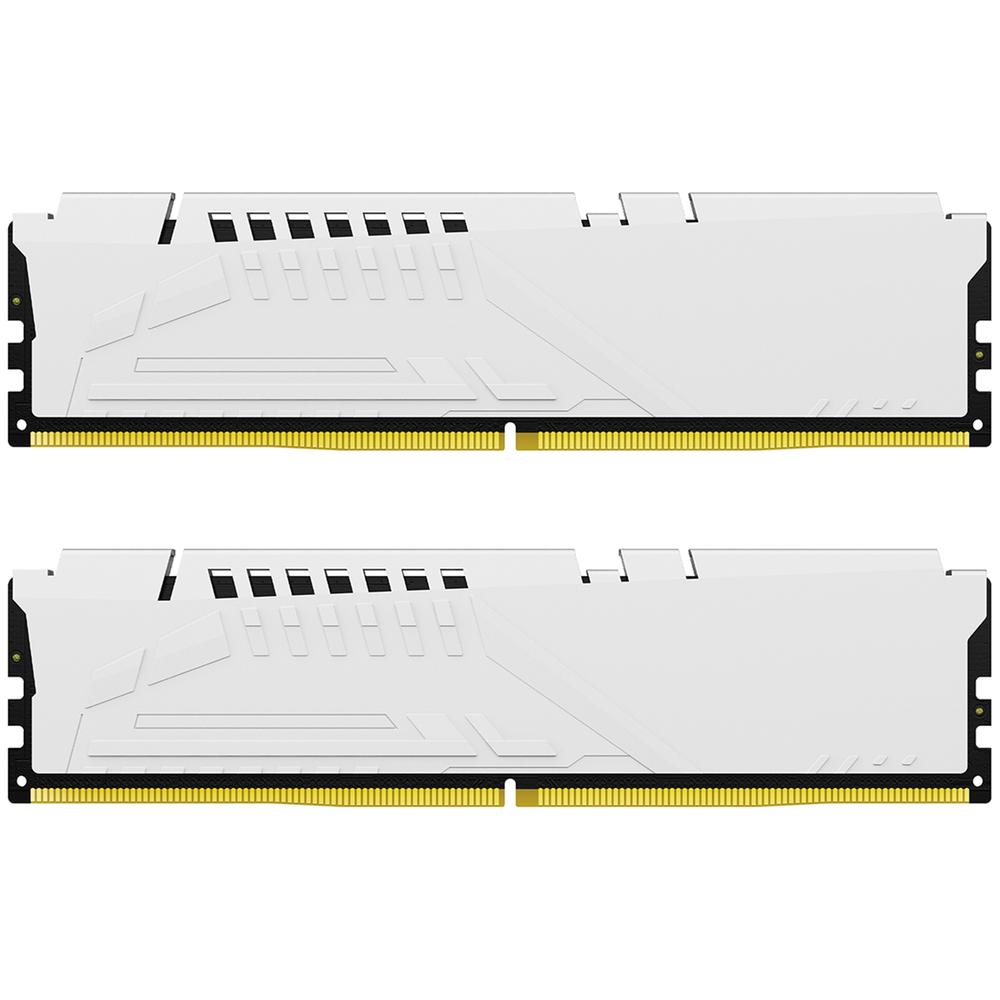 Foto 6 pulgar | Memoria RAM DDR5 64 GB 5600mt/s Kingston Fury Beast 2x32 GB Blanco