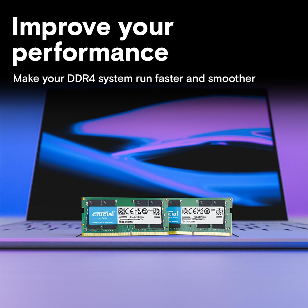 Foto 4 pulgar | Computadora Portátil Ram Crucial De 32 Gb (2 X 16 Gb), Ddr4, 3200 Mhz, Cl22 - Venta Internacional.