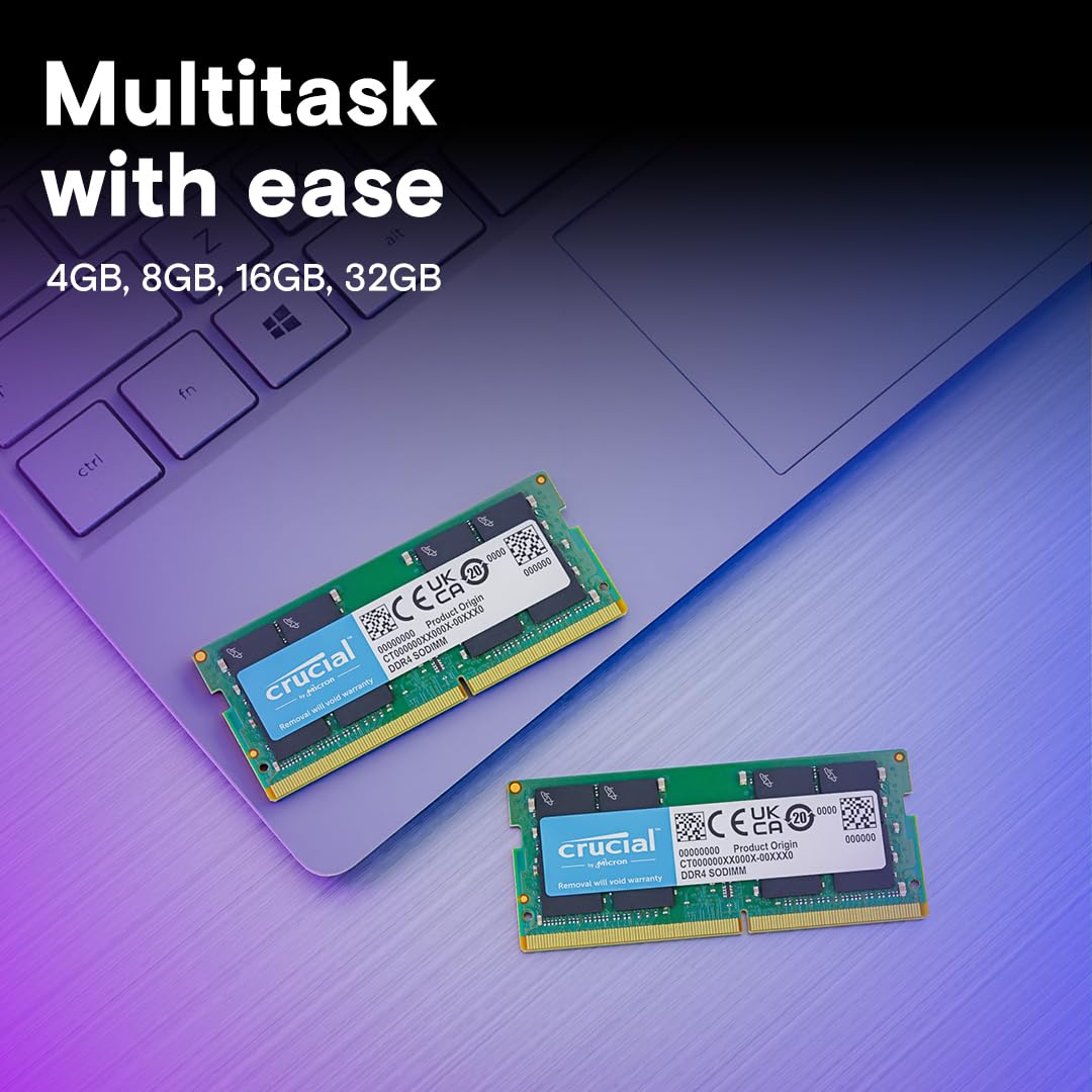 Foto 5 pulgar | Computadora Portátil Ram Crucial De 32 Gb (2 X 16 Gb), Ddr4, 3200 Mhz, Cl22 - Venta Internacional.