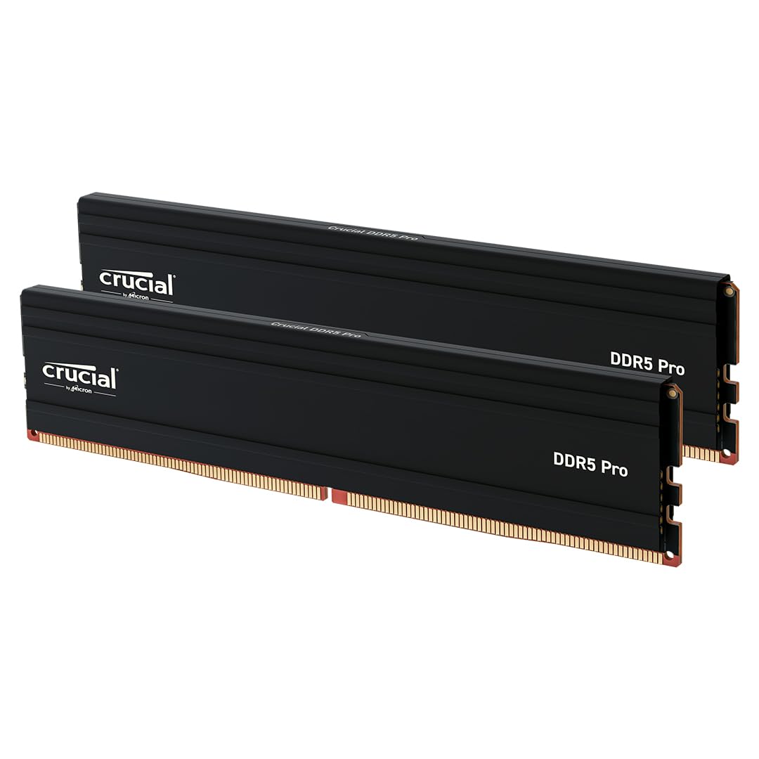 Kit De Escritorio Ram Crucial Pro De 64 Gb (2 X 32 Gb) Ddr5 De 5600 Mhz - Venta Internacional.