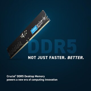 Foto 2 | Memoria De Escritorio Ram Crucial De 16 Gb (2 X 8 Gb) Ddr5 4800 Mhz Cl40 - Venta Internacional.