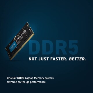 Foto 2 | Memory Crucial Ram, Kit De 64 Gb (2 X 32 Gb), Ddr5, 4800 Mhz, Cl40, Portátil - Venta Internacional.
