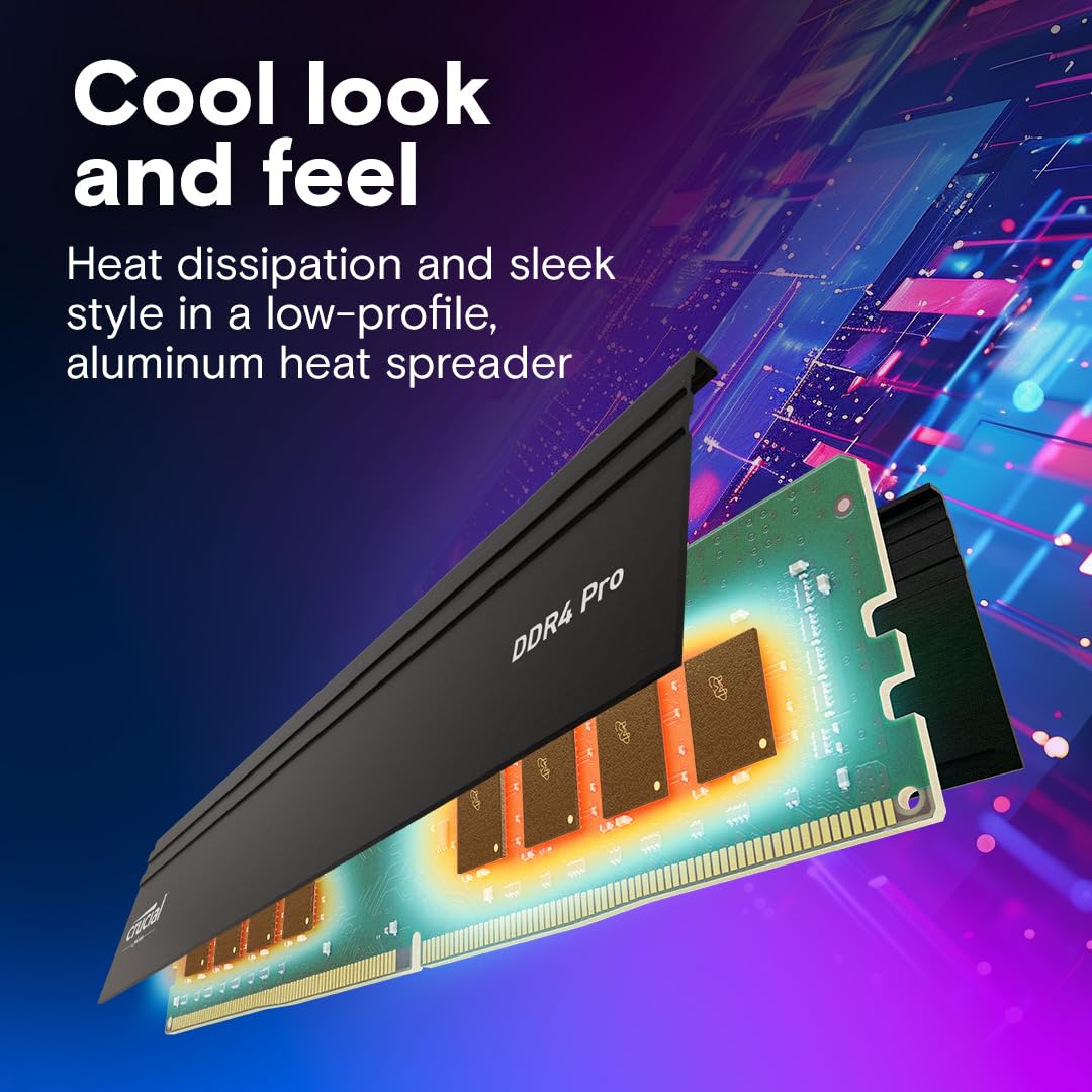 Foto 6 pulgar | Memoria de Escritorio Ram Crucial Pro De 64 gb DDR4 3200 MT/S - Venta Internacional