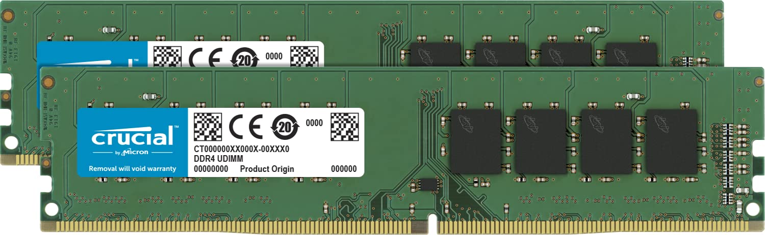 Kit Crucial DDR4 2666 MHz 32 GB 16 GBx2 - Venta Internacional
