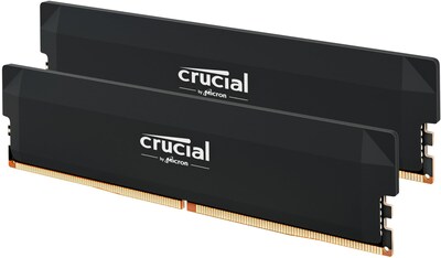 Foto 1 | Kit Ram Crucial Pro Ddr5 De 32 Gb (2 X 16 Gb), 6000 Mhz, Cl36, Negro - Venta Internacional.
