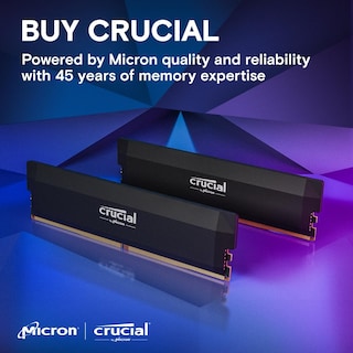 Foto 6 | Kit Ram Crucial Pro Ddr5 De 32 Gb (2 X 16 Gb), 6000 Mhz, Cl36, Negro - Venta Internacional.