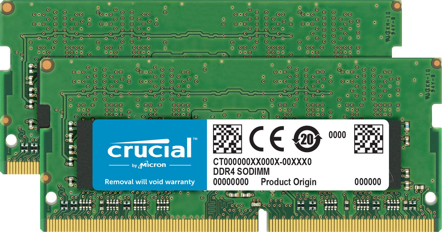 Foto 3 pulgar | Crucial RAM de 16 Gb 2 X 8 Gb Ddr4 2666 Mhz Cl19 para Mac - Venta Internacional