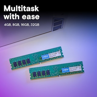 Foto 4 | Memoria Ram Crucial Ct8g4dfs824a 8gb Ddr4 2400 Mhz Escritorio Verde Negro - Venta Internacional