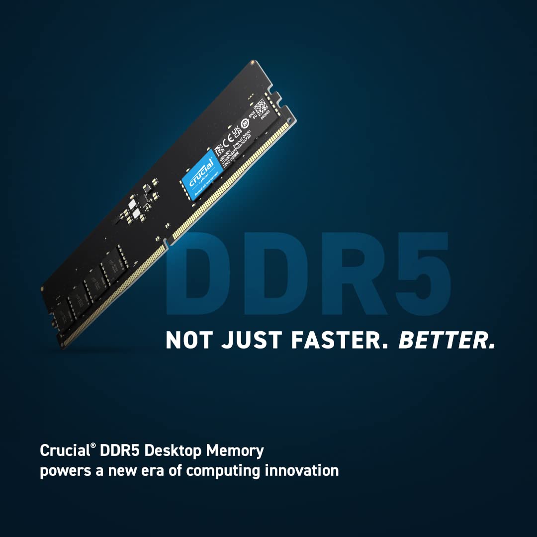 Foto 3 pulgar | Memoria RAM Crucial de 32 GB DDR5 5600 MHz para Escritorio - Venta Internacional