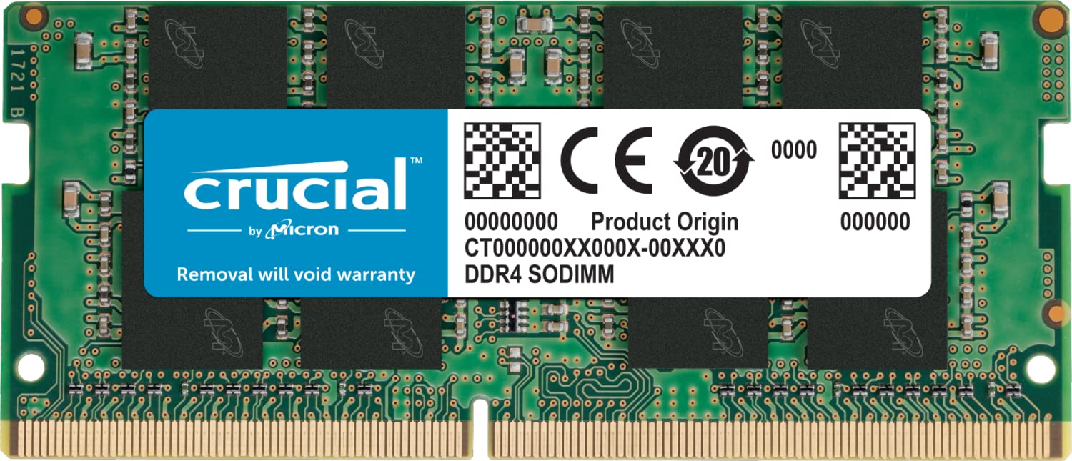 Memory Crucial 16 GB Ddr4 2666 Mhz Sodimm de 260 Pines - Venta Internacional
