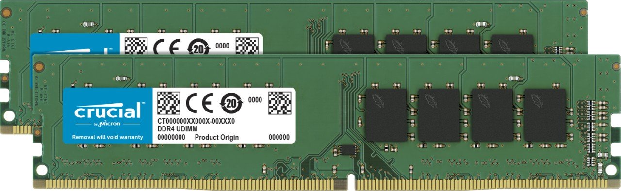 Foto 2 pulgar | Kit Memory Crucial De 16 Gb (8 Gbx2) Ddr4 2666 Mt/s (pc4-21300) - Venta Internacional.