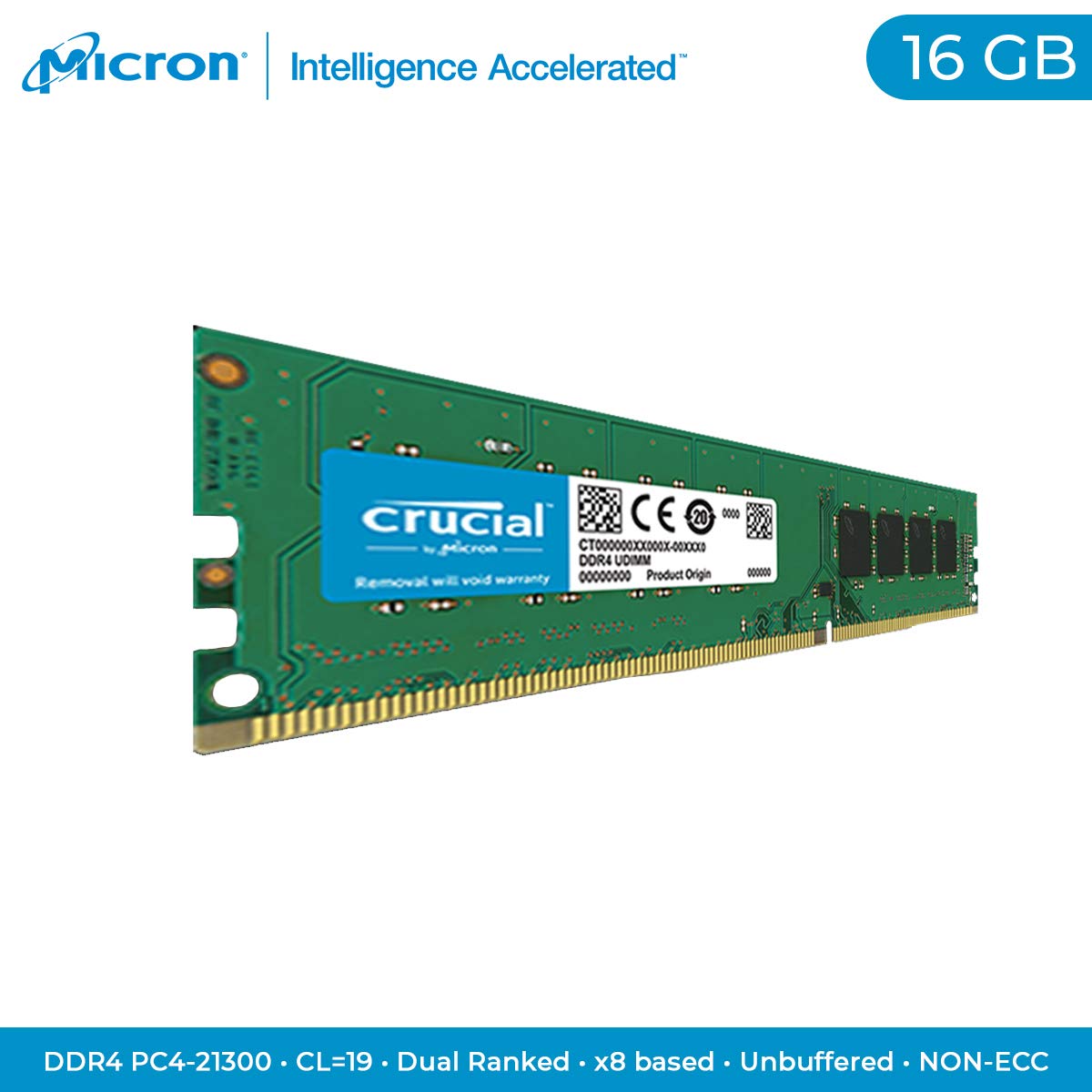 Foto 5 pulgar | Memoria Dimm Dr X8 Ddr4 De 16 Gb Y 2666 Mt/s (pc4-21300) - Venta Internacional.