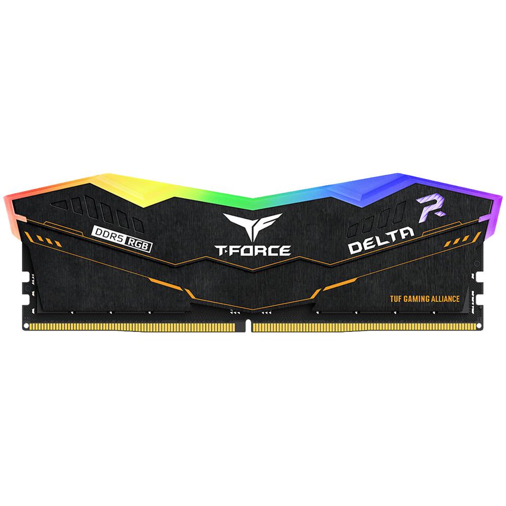 Memoria Ram Ddr5 16gb 5600mt/s Teamgroup T-force Delta Tuf Gaming Alliance Rgb 1x16gb Negro Ff5d516g5600hc36b01