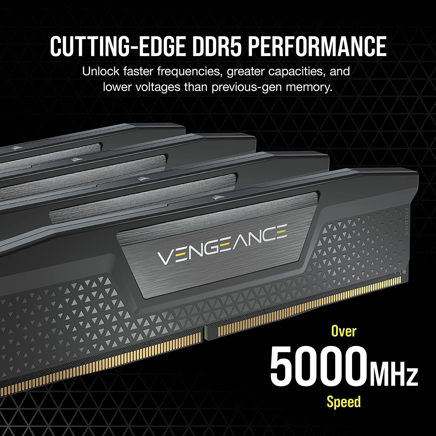 Foto 4 pulgar | Ram Ddr5 Corsair Vengeance 64 Gb (2 X 32 Gb) 5200 Mhz Cl40 Negra - Venta Internacional.