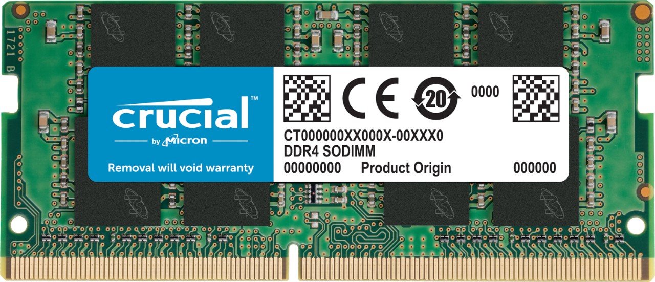 Memory Crucial, 8 Gb, Ddr4, 2400 Mhz, Sodimm De 260 Pines - Venta Internacional.