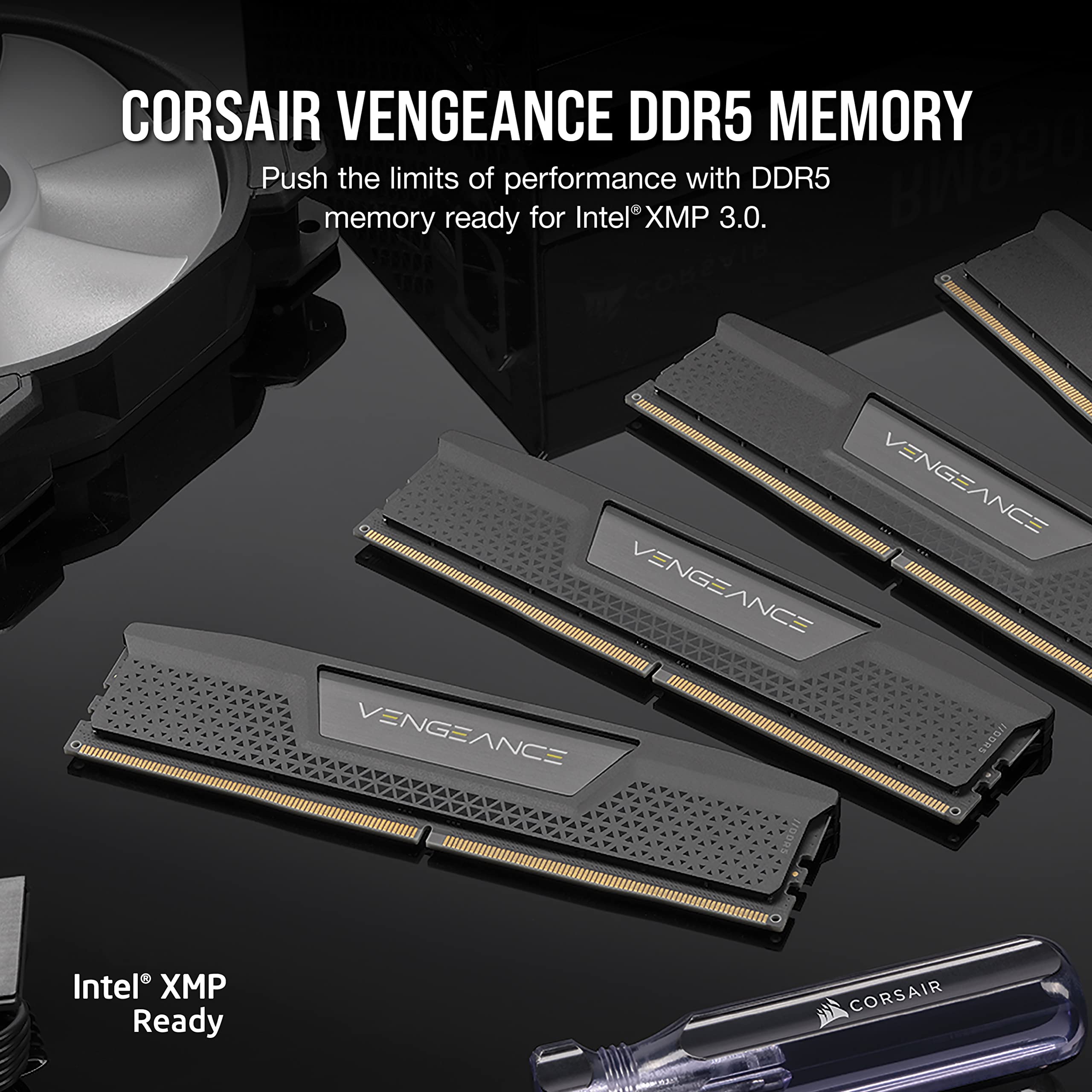 Foto 3 pulgar | Memoria Ram Corsair Vengeance Ddr5 De 32 Gb (2 X 16 Gb), 6000 Mhz Cl30 - Venta Internacional.