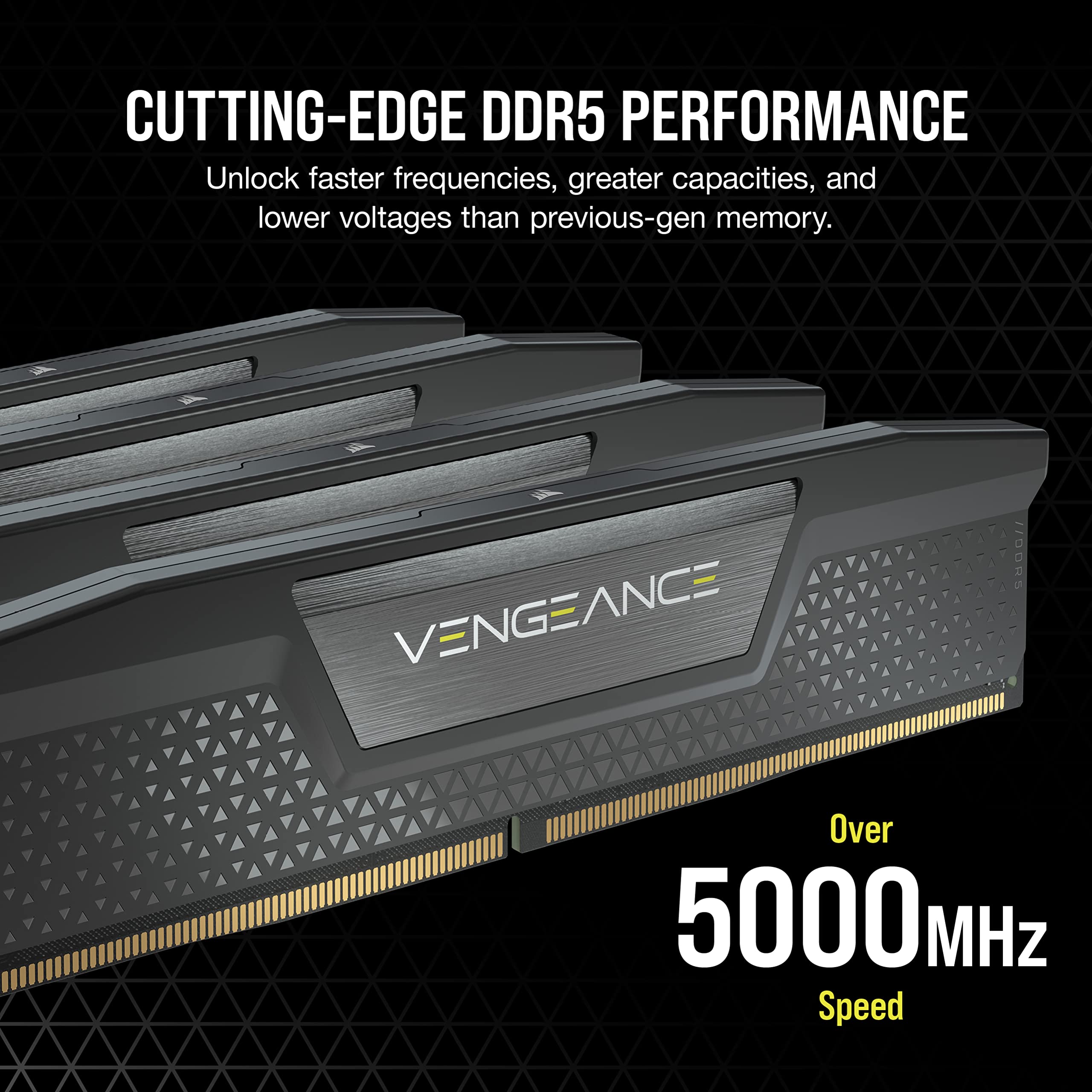 Foto 4 pulgar | Memoria Ram Corsair Vengeance Ddr5 De 32 Gb (2 X 16 Gb), 6000 Mhz Cl30 - Venta Internacional.