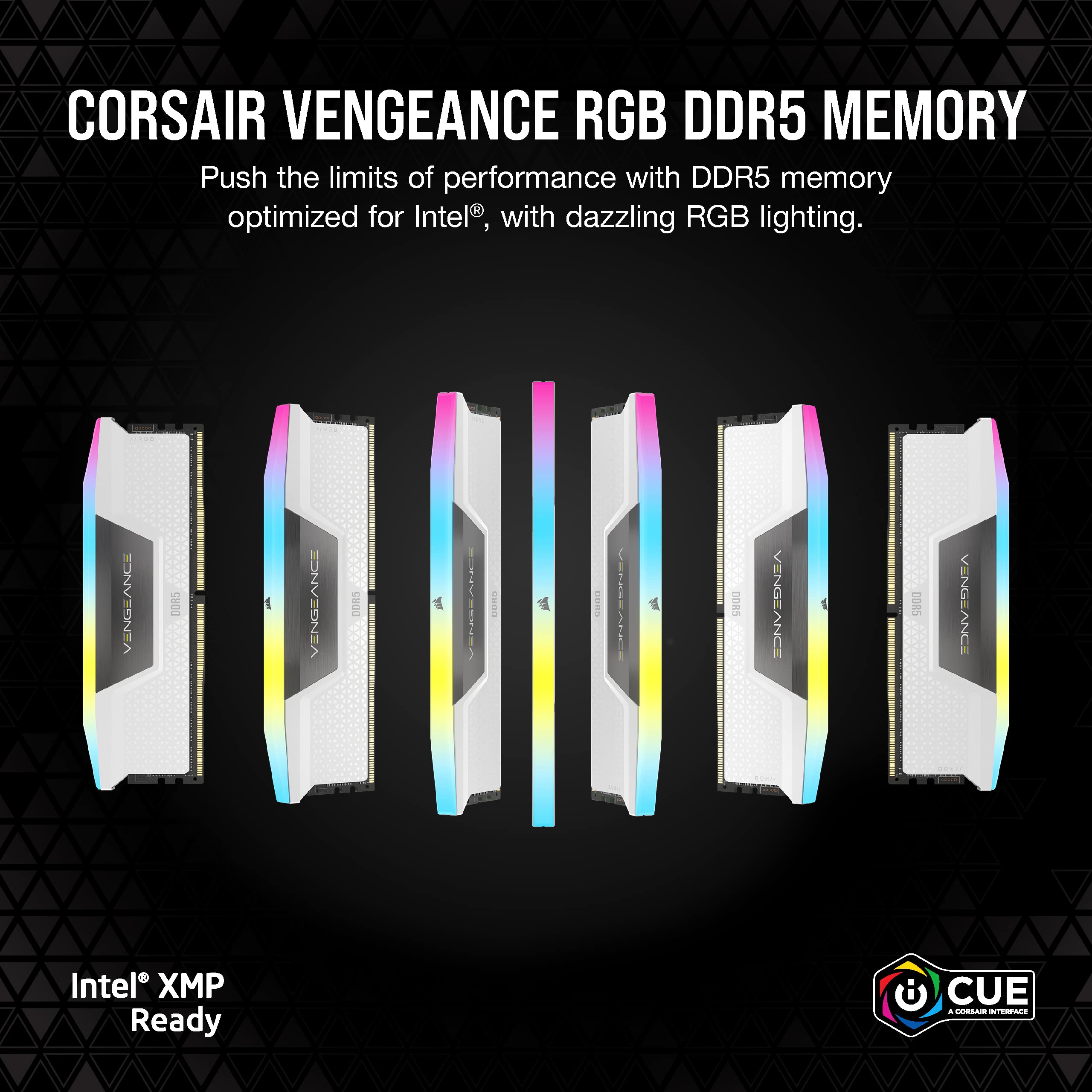 Foto 3 pulgar | Ram Corsair Vengeance Rgb Ddr5 32 Gb (2 X 16 Gb) Cl40 A 5200 Mhz - Venta Internacional.