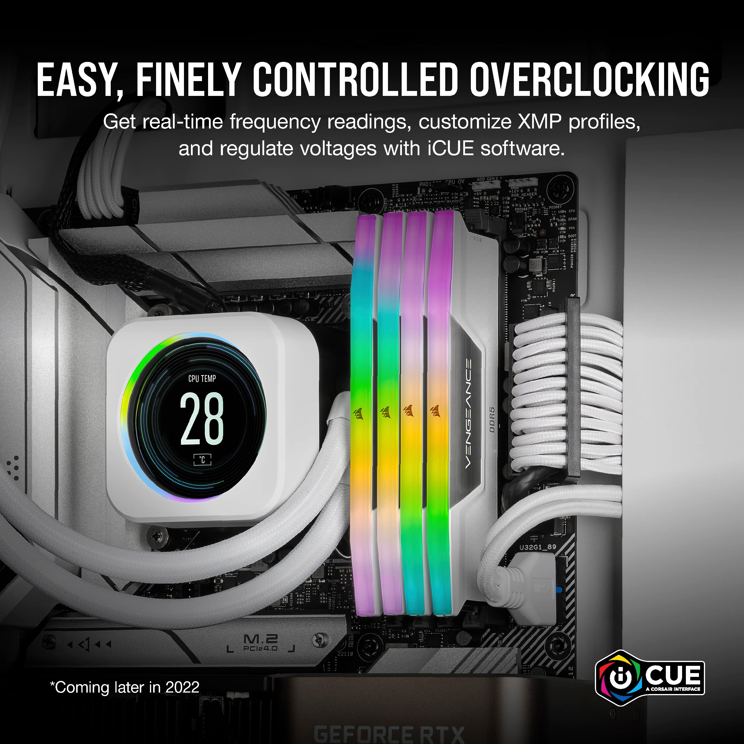 Foto 6 pulgar | Ram Corsair Vengeance Rgb Ddr5 32 Gb (2 X 16 Gb) Cl40 A 5200 Mhz - Venta Internacional.