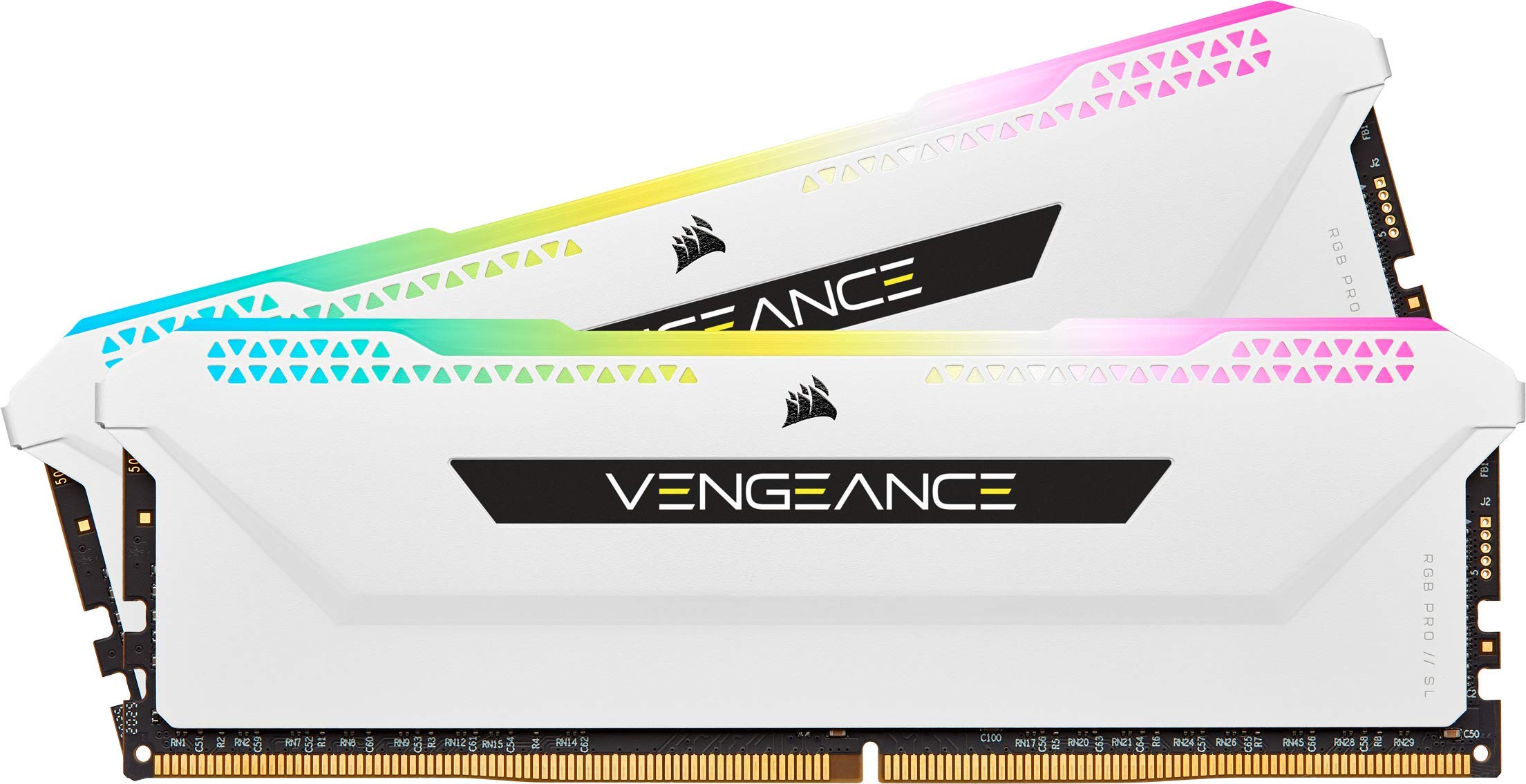 Memoria Corsair Vengeance Rgb Pro Sl Ddr4 3200 De 16 Gb (2 X 8 Gb) - Venta Internacional.