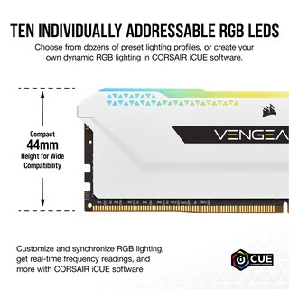 Foto 3 | Memoria Corsair Vengeance Rgb Pro Sl Ddr4 3200 De 16 Gb (2 X 8 Gb) - Venta Internacional.