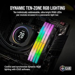 Foto 4 | Ram Corsair Vengeance Rgb Ddr5 64 Gb (2 X 32 Gb) Cl40 A 6000 Mhz - Venta Internacional.