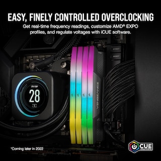 Foto 5 | Memoria De Ordenador Corsair Vengeance Rgb Ddr5 64 Gb (2 X 32 Gb) - Venta Internacional.
