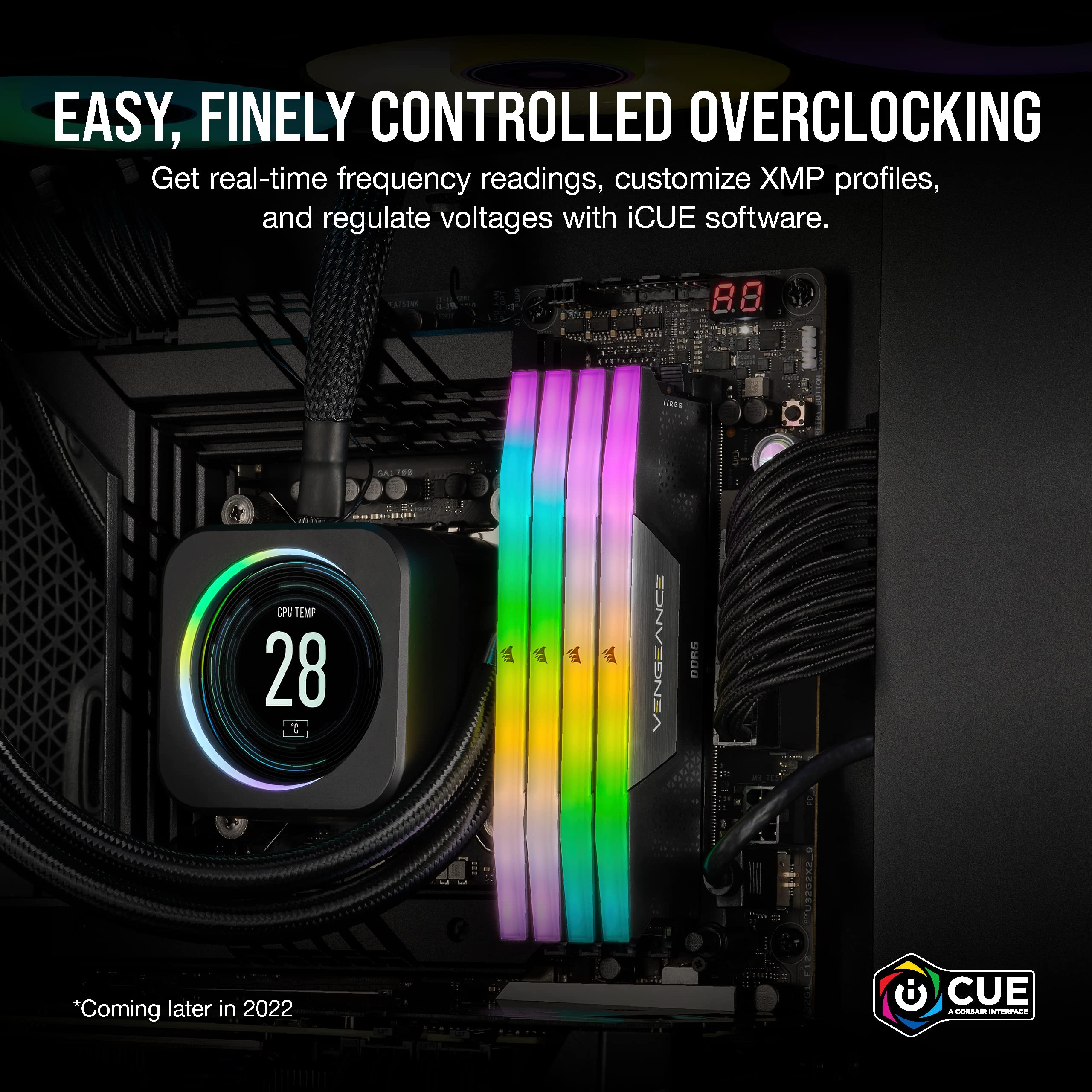 Foto 5 | Ram Corsair Vengeance Rgb Ddr5 32 Gb (2 X 16 Gb) Cl36 A 6000 Mhz - Venta Internacional.