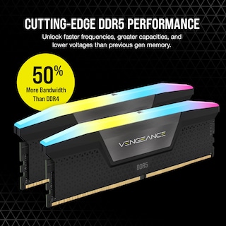Foto 3 | Ram Corsair Vengeance Rgb Ddr5 32 Gb (2 X 16 Gb) Cl40 A 5200 Mhz - Venta Internacional.