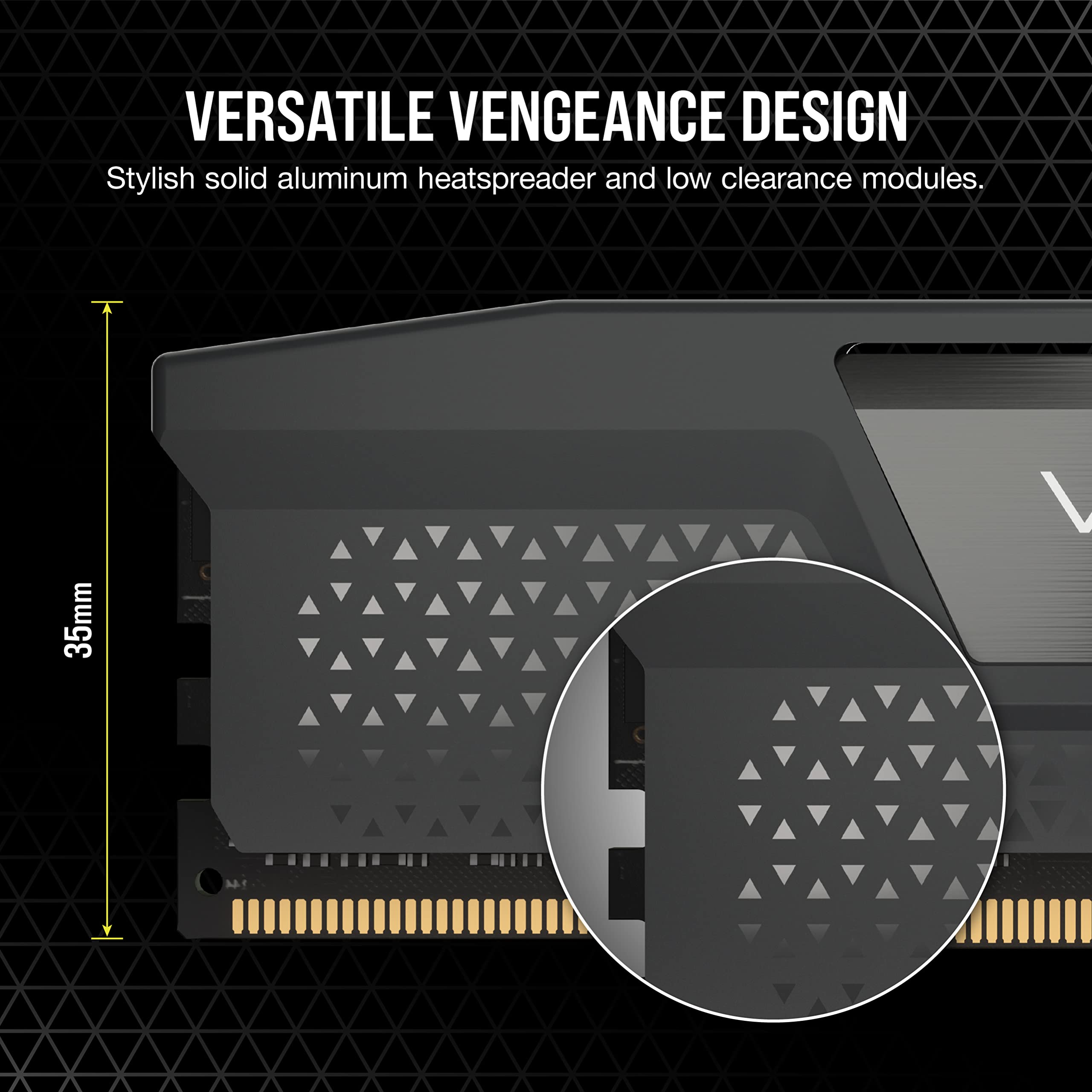 Foto 6 pulgar | Ram Ddr5 Corsair Vengeance 32 Gb (2 X 16 Gb) 6000 Mhz Cl36 Gris - Venta Internacional.