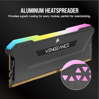 Foto 5 | Memoria Corsair Vengeance Rgb Pro Sl Ddr4 3600 De 32 Gb (2 X 16 Gb) - Venta Internacional.