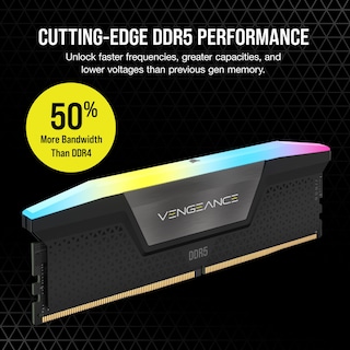 Foto 3 | Ram Corsair Vengeance Rgb Ddr5 16 Gb (1 X 16 Gb) Cl40 De 5600 Mhz - Venta Internacional.