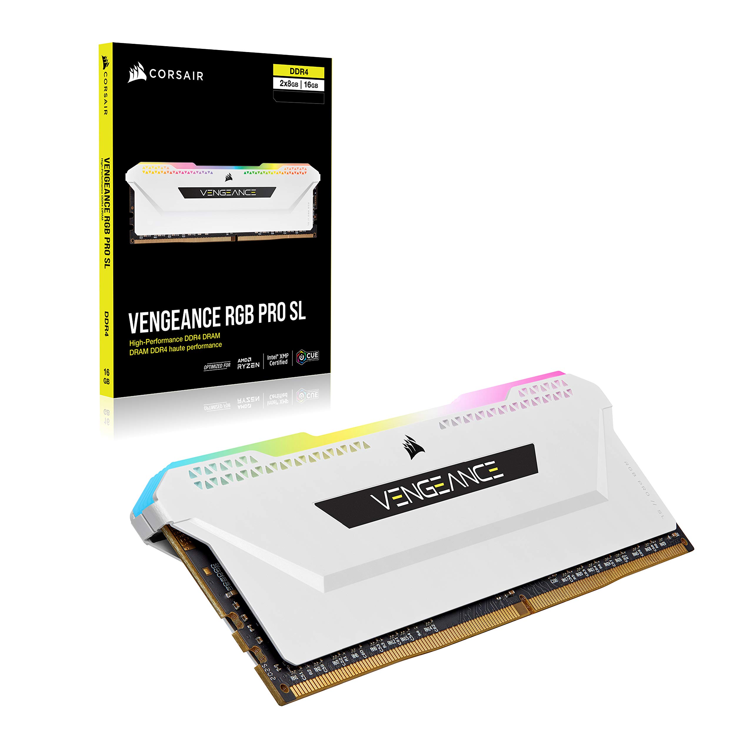 Foto 7 pulgar | Memoria Corsair Vengeance Rgb Pro Sl Ddr4 3200 De 32 Gb (4 X 8 Gb) - Venta Internacional.