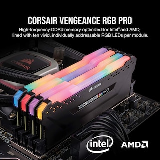 Foto 2 | Memoria Para Ordenador Corsair Vengeance Rgb Pro Ddr4 De 32 Gb (2 X 16 Gb) - Venta Internacional.