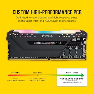 Foto 4 | Memoria Para Ordenador Corsair Vengeance Rgb Pro Ddr4 De 32 Gb (2 X 16 Gb) - Venta Internacional.