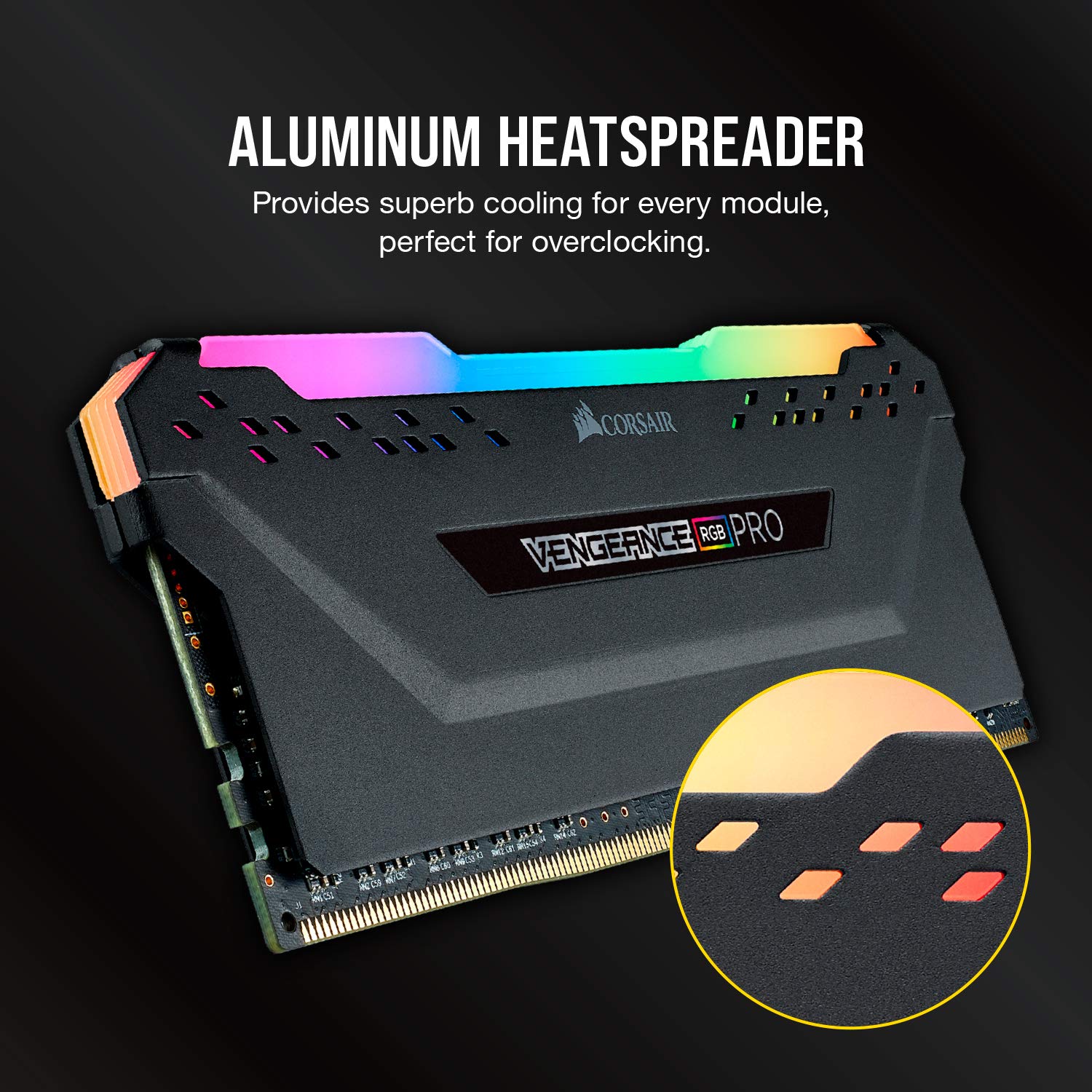 Foto 6 pulgar | Memoria Para Ordenador Corsair Vengeance Rgb Pro Ddr4 De 32 Gb (2 X 16 Gb) - Venta Internacional.