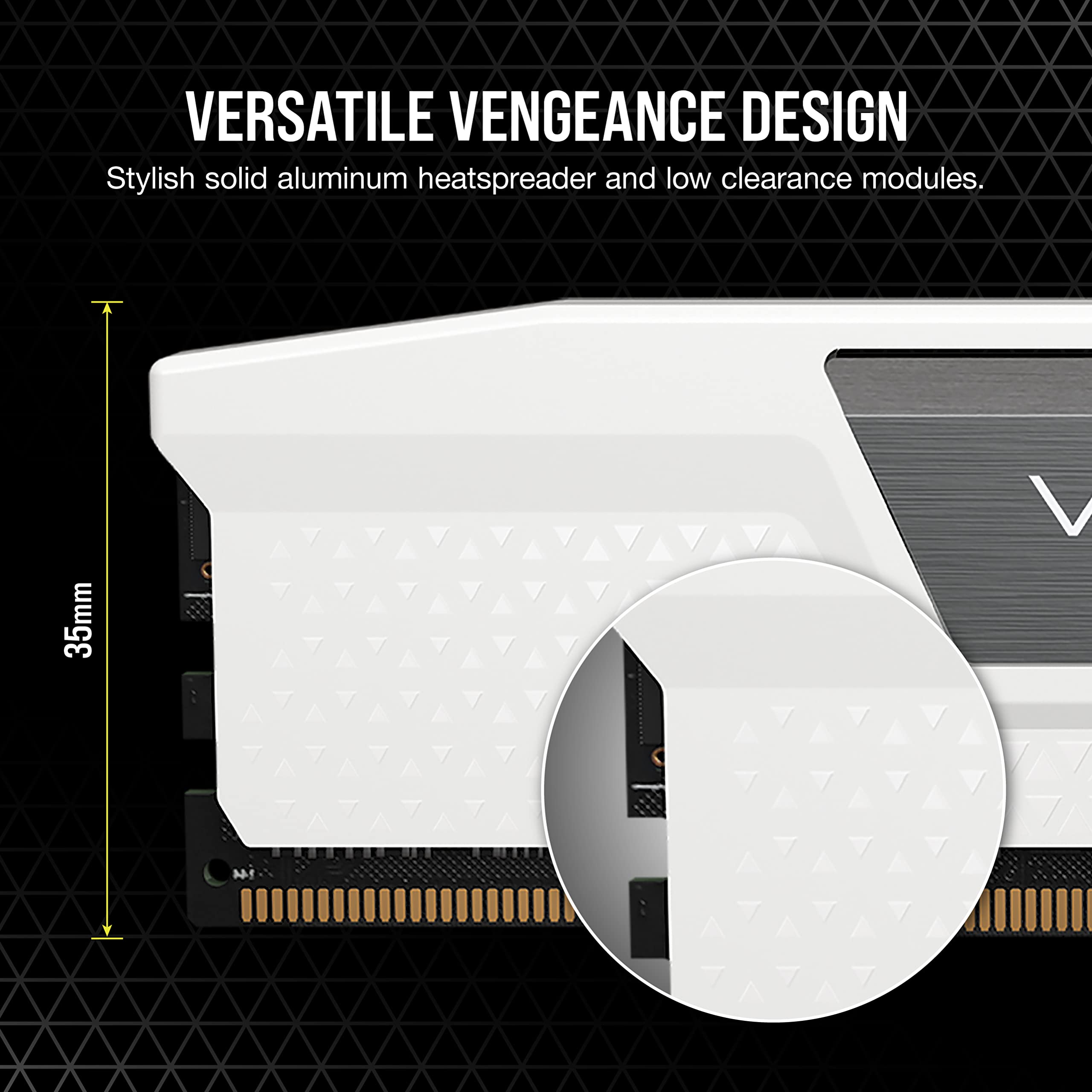 Foto 6 pulgar | Ram Corsair Vengeance Ddr5 32 Gb (2 X 16 Gb), 5600 Mhz, Cl40, Color Blanco - Venta Internacional.