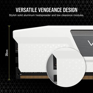 Foto 5 | Ram Corsair Vengeance Ddr5 32 Gb (2 X 16 Gb), 5600 Mhz, Cl40, Color Blanco - Venta Internacional.