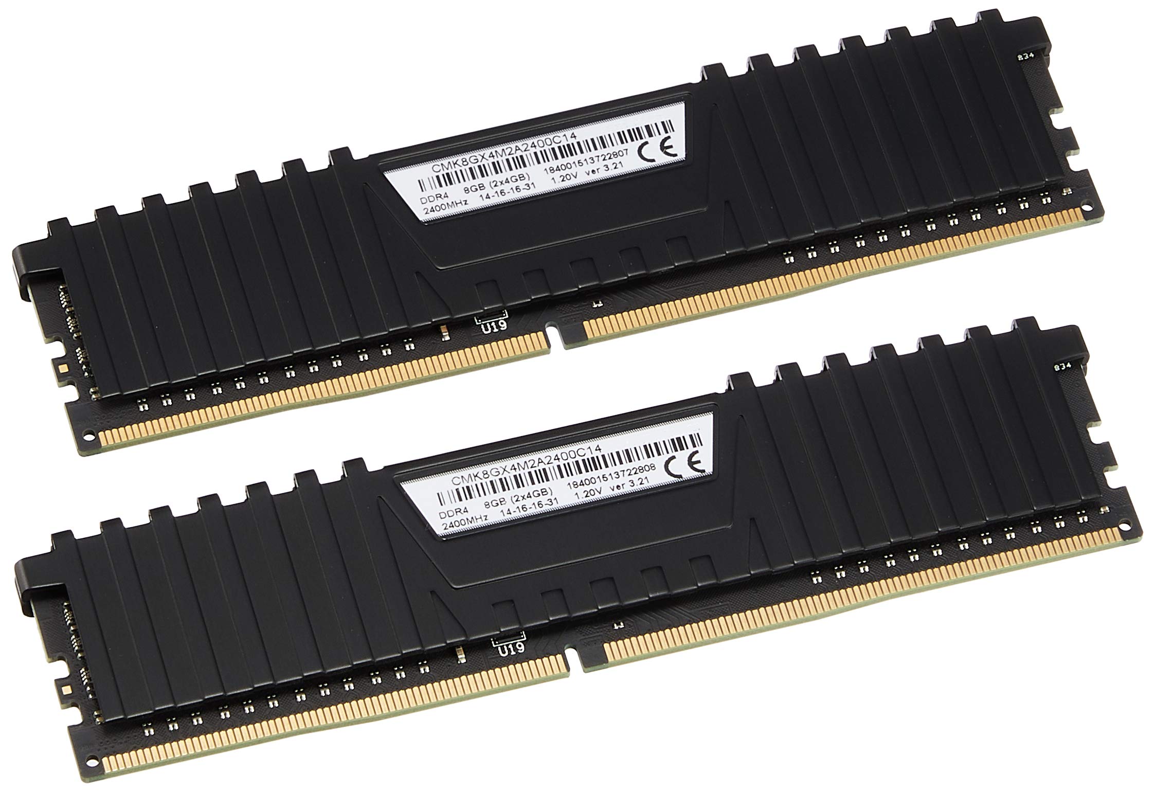 Foto 3 pulgar | Memoria Corsair Vengeance  Lpx Ddr4 De 8 Gb (2 X 4 Gb) A 2400 Mhz - Venta Internacional.