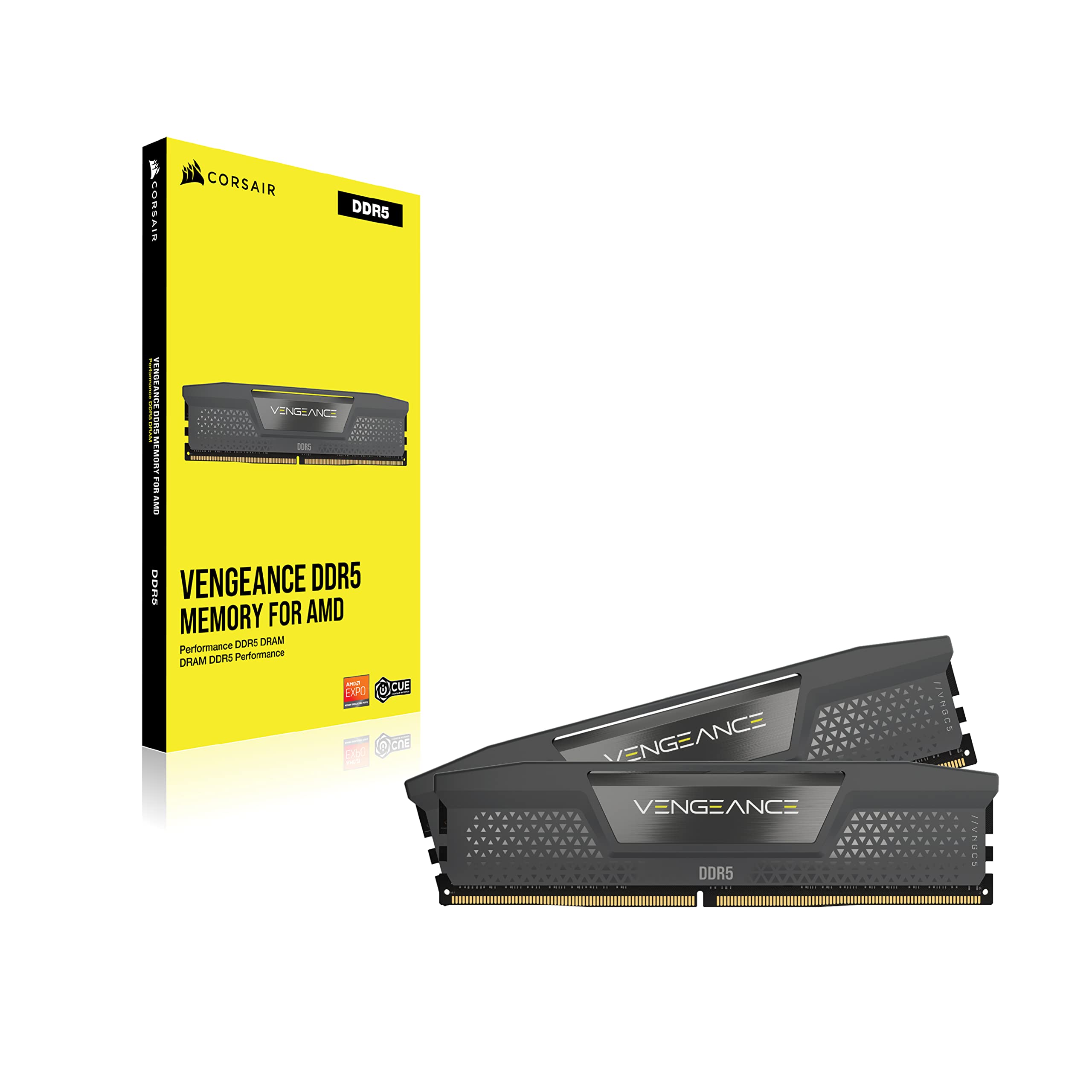 Foto 8 pulgar | Ram Ddr5 Corsair Vengeance 32 Gb (2 X 16 Gb) 5600 Mhz Cl40 Gris - Venta Internacional.