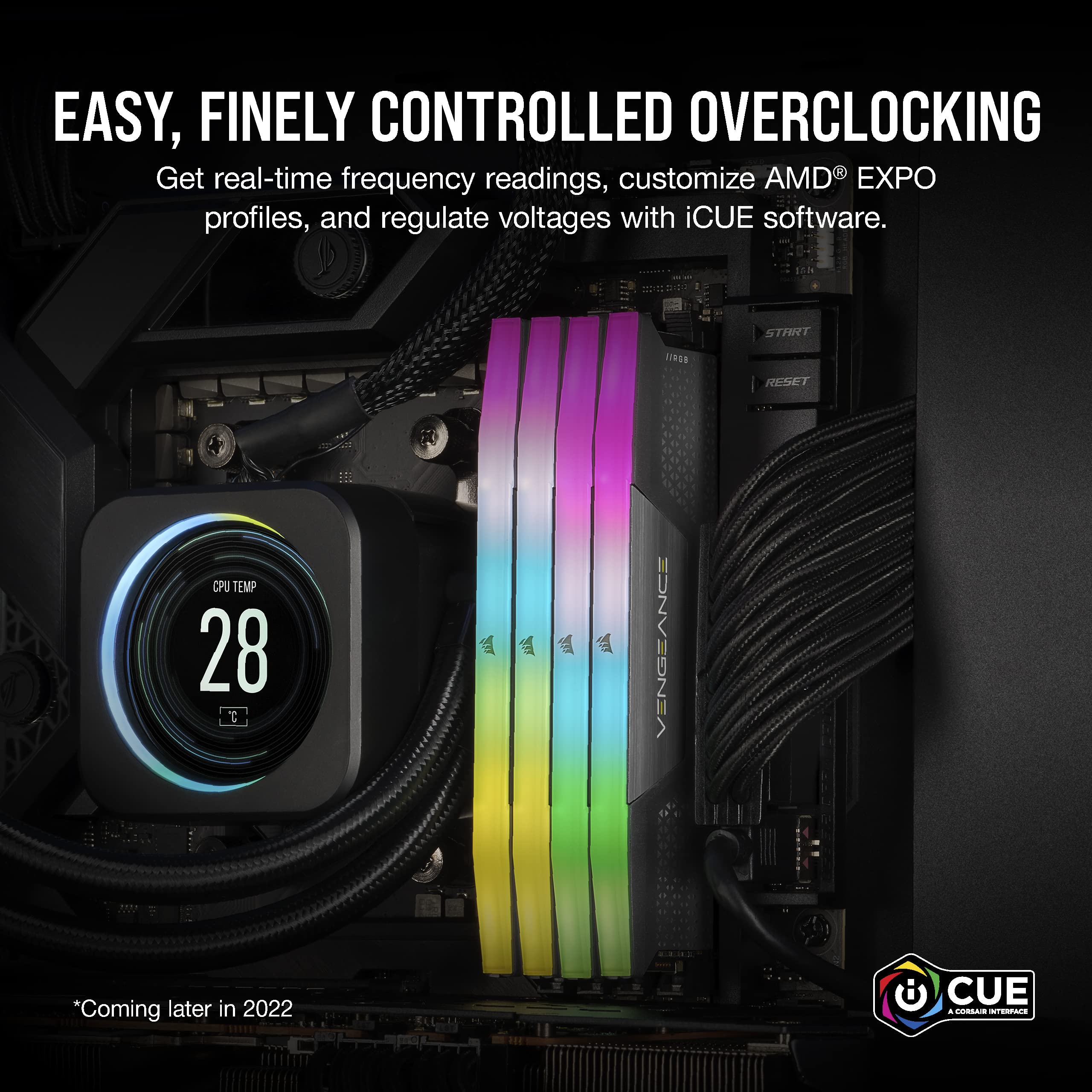Foto 6 pulgar | Memoria RAM para Ordenador Corsair Vengeance RGB DDR5 de 32 GB (2 X 16 GB) - Venta Internacional