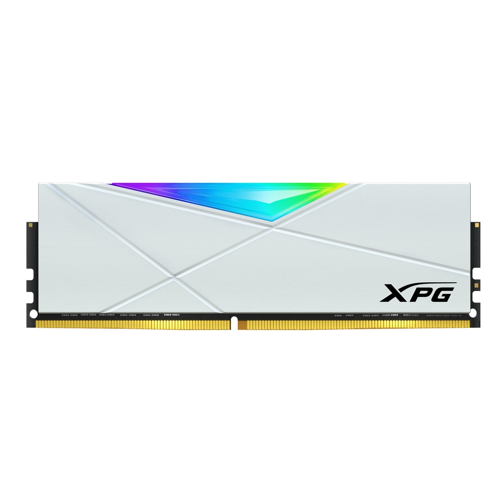 Foto 2 pulgar | Kit Memoria Ram Xpg Spectrix D50 Rgb Ddr4, 3200mhz, 16gb (2 X 8gb), Non-ecc, Cl16, Xmp, Blanco