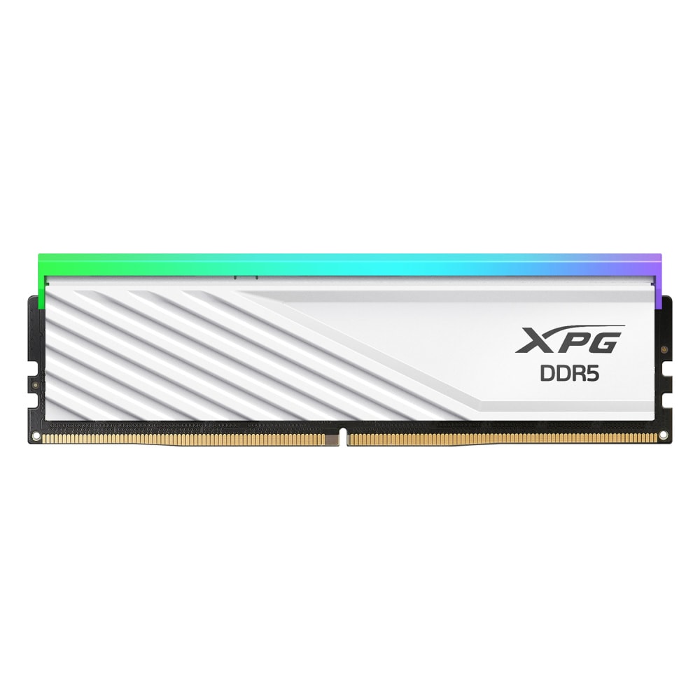Memoria Ram Xpg Lancer Blade Rgb Ddr5, 6000mhz, 32gb, Ecc, Cl30, Xmp, Blanco $2,499