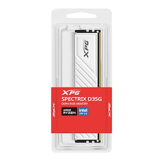 Foto 4 | Memoria Ram Xpg Spectrix D35g Rgb Ddr4, 3200mhz, 16gb, Non-ecc, Cl16, Blanco