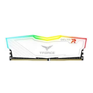 Foto 1 | Kit Memoria Ram Team Group T-force Delta Rgb White Ddr4, 3200mhz, 32gb (2 X 16gb), Non-ecc, Cl16